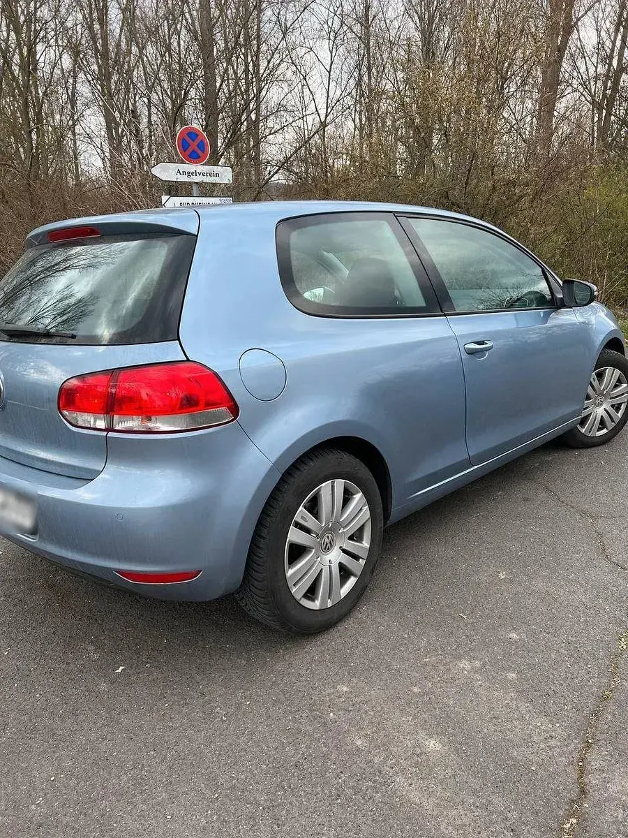 Second-hand VW Golf VI Comfortline 80 CP (58 kW) 2008 Albastru Hatchback