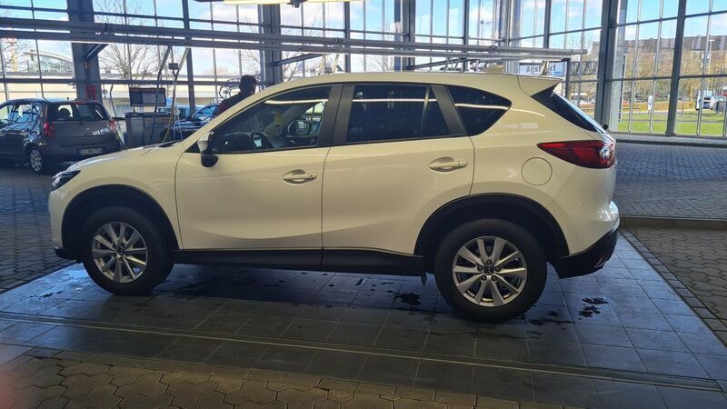 Gebraucht Mazda CX-5 Exclusive-Line 150 PS (110 kW) 2015 Weiß SUV