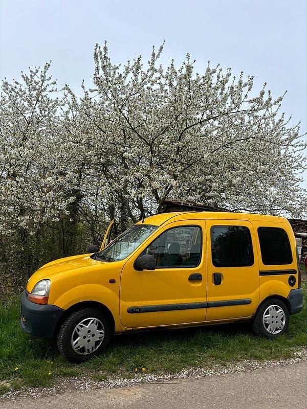 Gebraucht Renault Kangoo 60 PS (44 kW) 2001 Gelb Van / Kleinbus