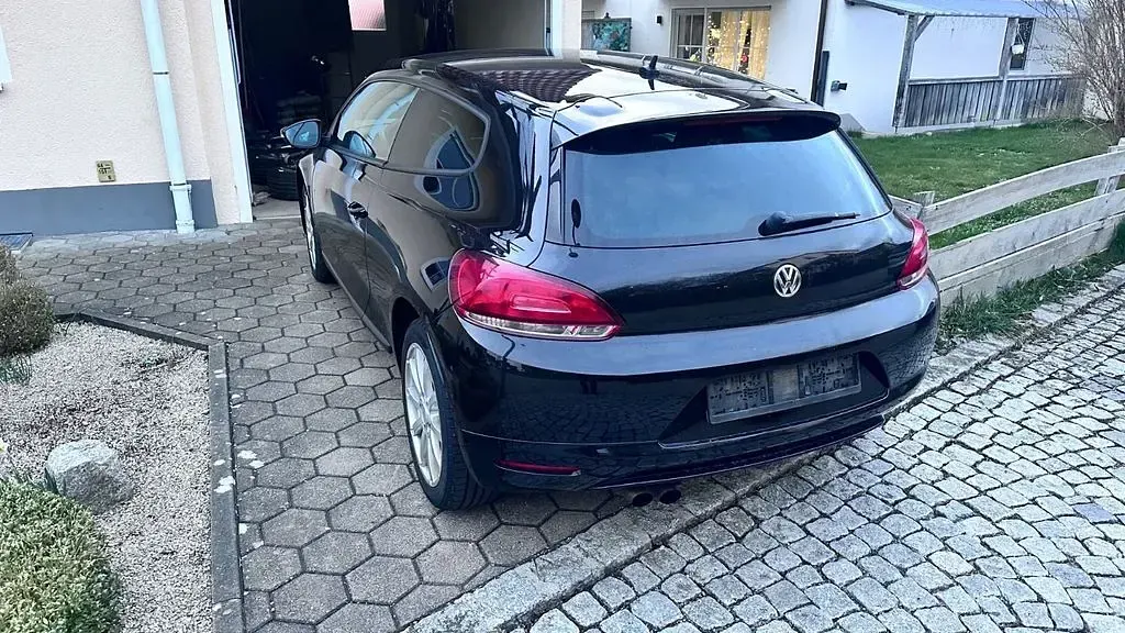 Gebraucht VW Scirocco 122 PS (89 kW) 2009 Schwarz Coupé