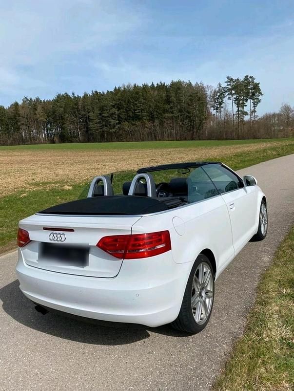 Gebraucht Audi A3 Cabriolet S-Line 160 PS (117 kW) 2008 Weiß Cabrio