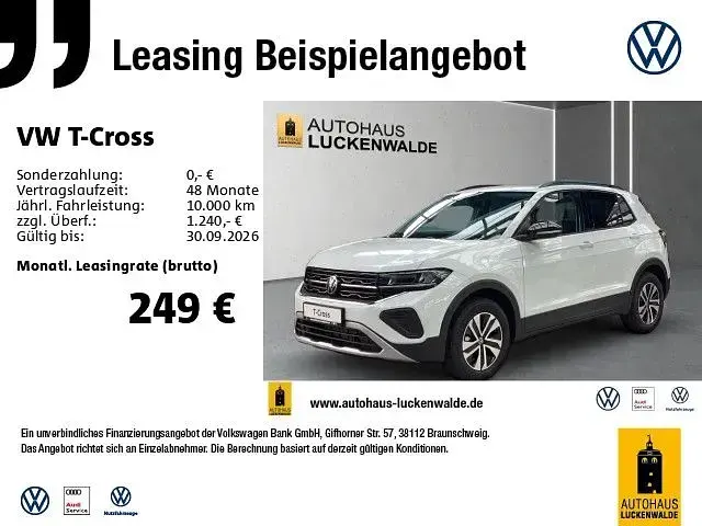 Neu VW T-Cross R 116 PS (85 kW) 2025 Weiß SUV