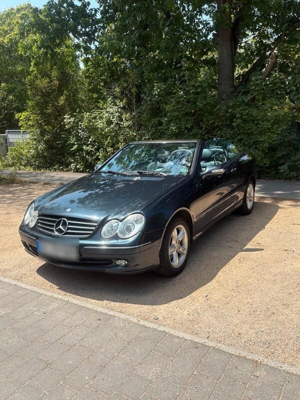 Blau Gebraucht 2005 Mercedes CLK320 Avantgarde Cabrio | 6.000 € (Superpreis) - Bild 1/4