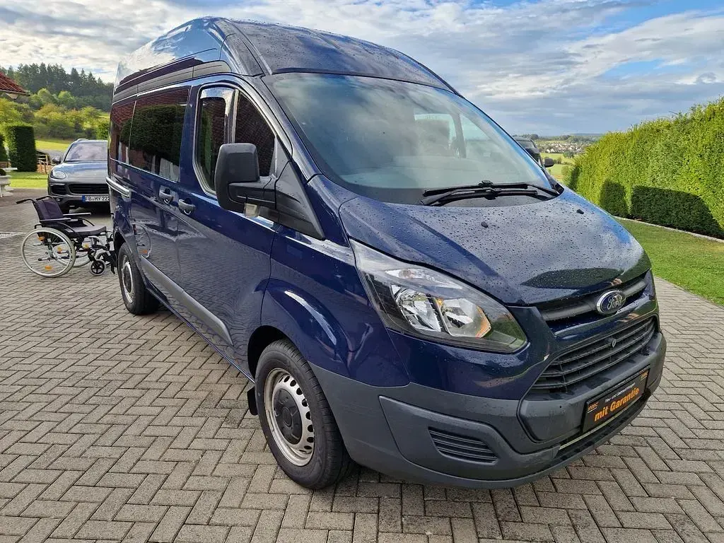 Gebraucht Ford Transit Custom 131 PS (96 kW) 2017 Blau Van / Kleinbus