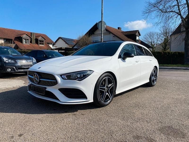 Gebraucht Mercedes CLA200 AMG 163 PS (119 kW) 2020 Weiß Limousine