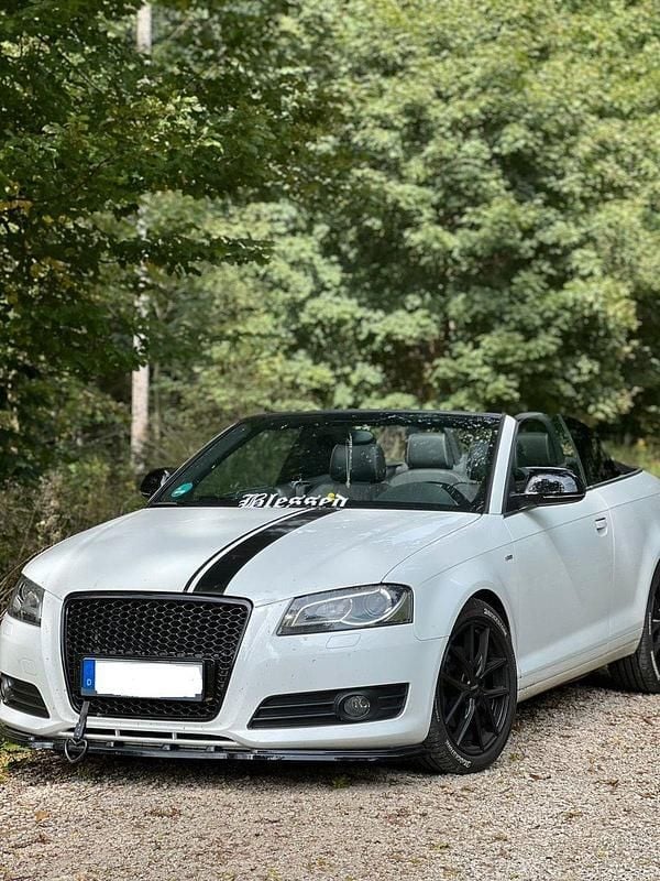 Gebraucht Audi A3 Cabriolet S-Line 160 PS (117 kW) 2010 Weiß Cabrio