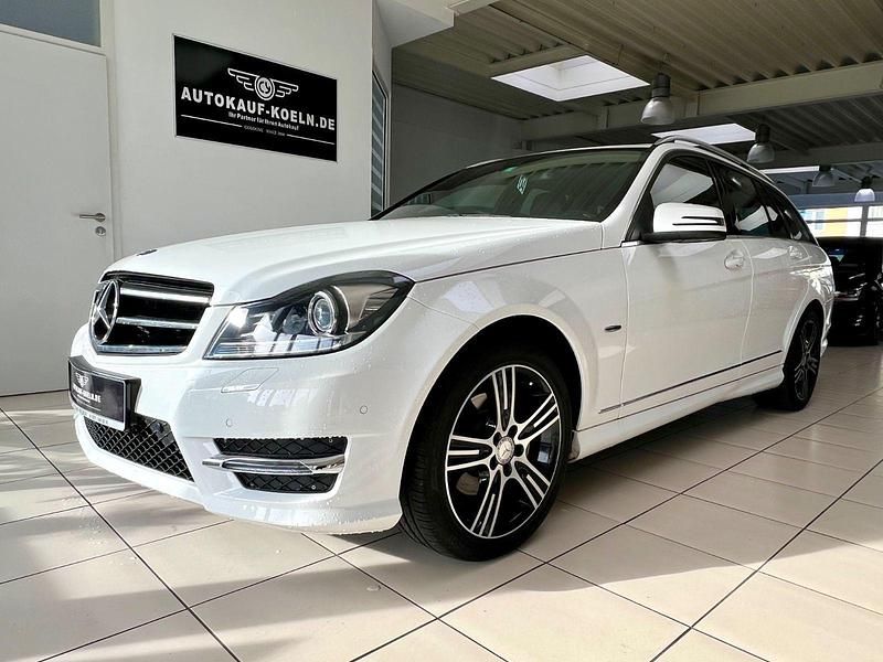 Weiß Gebraucht 2014 Mercedes C200 AMG Kombi | 15.990 € (Etwas zu teuer) - Bild 1/4