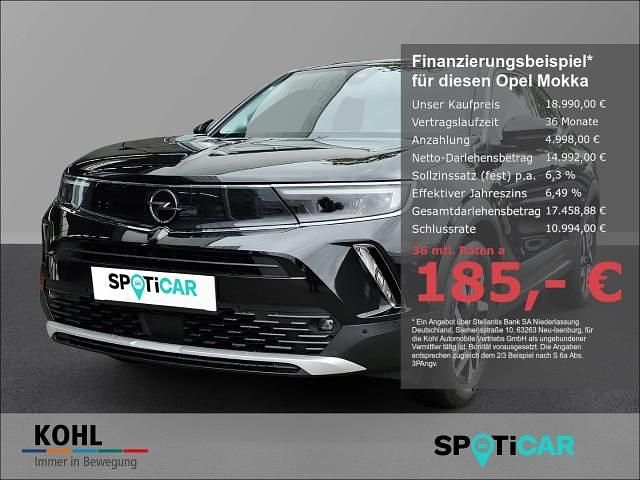 Schwarz Gebraucht 2022 Opel Mokka Business Elegance SUV | 18.990 € (Guter Preis) - Bild 1/4