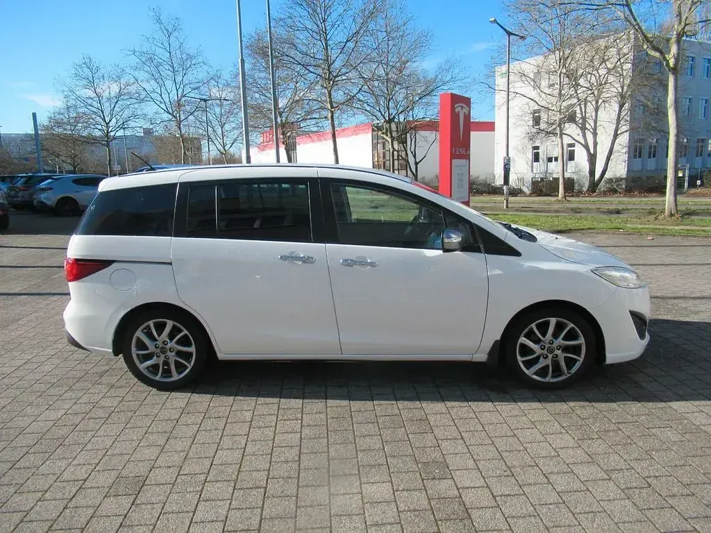 Usata Mazda 5 Sendo 116 CV (85 kW) 2014 Bianco Monovolume
