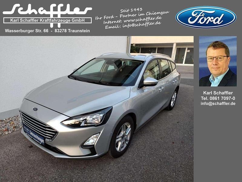 Polarsilber metallic Gebraucht 2020 Ford Focus Cool & Connect Kombi | 15.990 € (Fairer Preis) - Bild 1/4