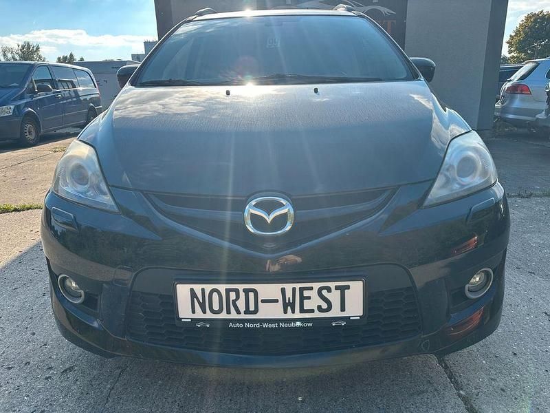 Gebraucht Mazda 5 Active Plus 145 PS (106 kW) 2010 Schwarz Van / Kleinbus