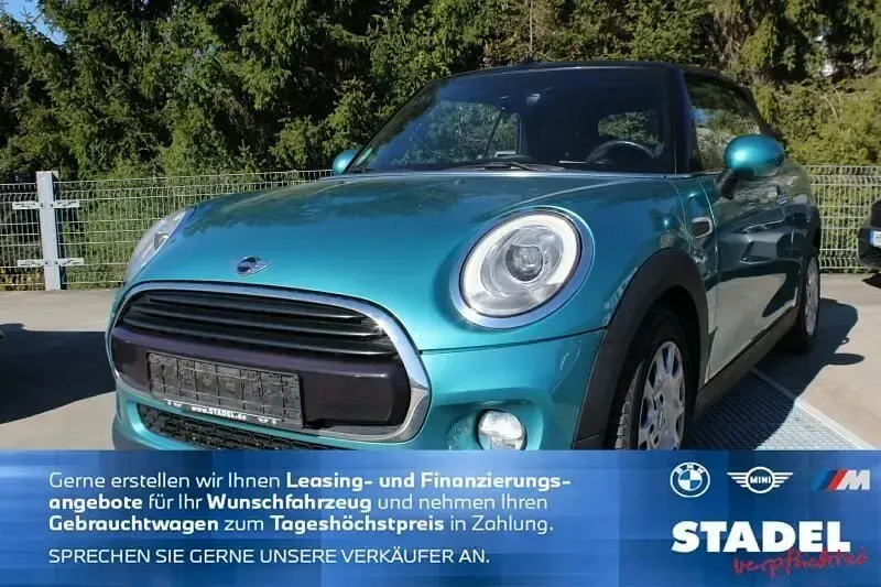 Gebraucht Mini Cooper D Cabriolet Pepper 116 PS (85 kW) 2018 Caribbean aqua metallic Cabrio