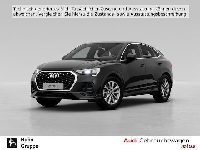 Mythosschwarz metallic Gebraucht 2022 Audi Q3 Sportback S-Line SUV | 34.440 € (Fairer Preis) - Bild 1/4