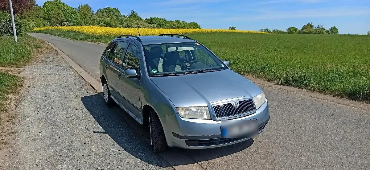 Gebraucht Skoda Fabia 75 PS (55 kW) 2004 Blau Kombi