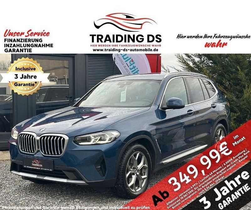Gebraucht BMW X3 Performance 190 PS (139 kW) 2022 Phytonicblau SUV