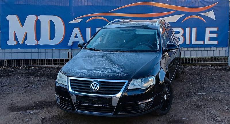 Schwarz Gebraucht 2009 VW Passat Sportline Kombi | 1.490 € (Superpreis) - Bild 1/4