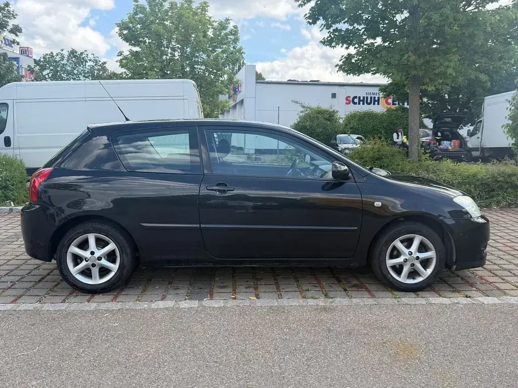 Brugt Toyota Corolla Sol 97 HK (71 kW) 2004 Sort Sedan
