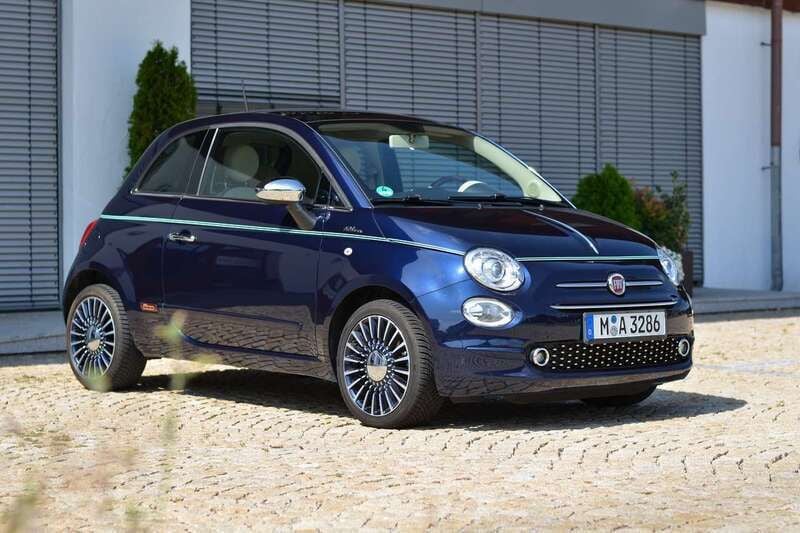 Blau Gebraucht 2018 Fiat 500 Riva Limousine | 16.900 € - Bild 1/4