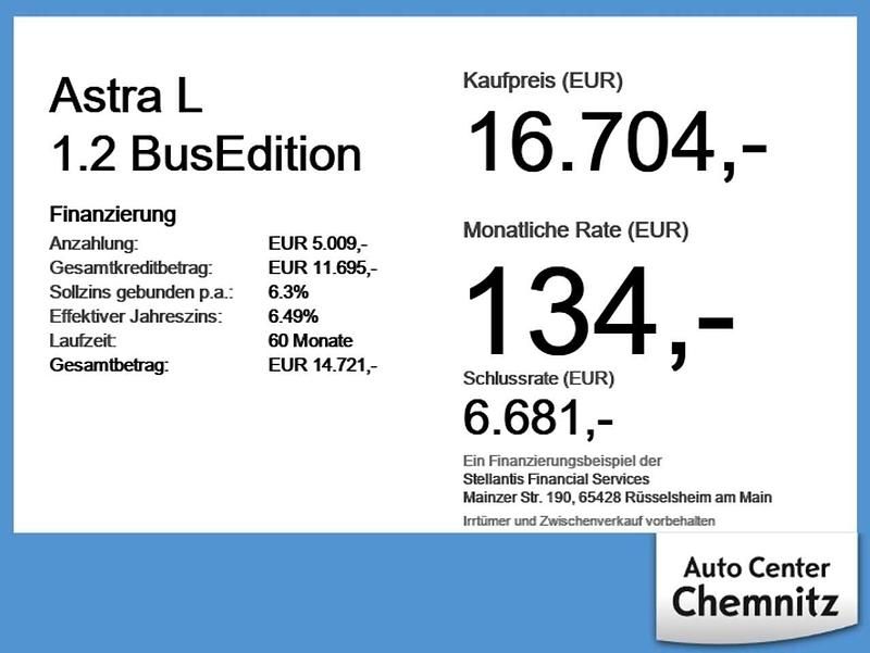 Gebraucht Opel Astra 110 PS (80 kW) 2023 Chili rot Limousine