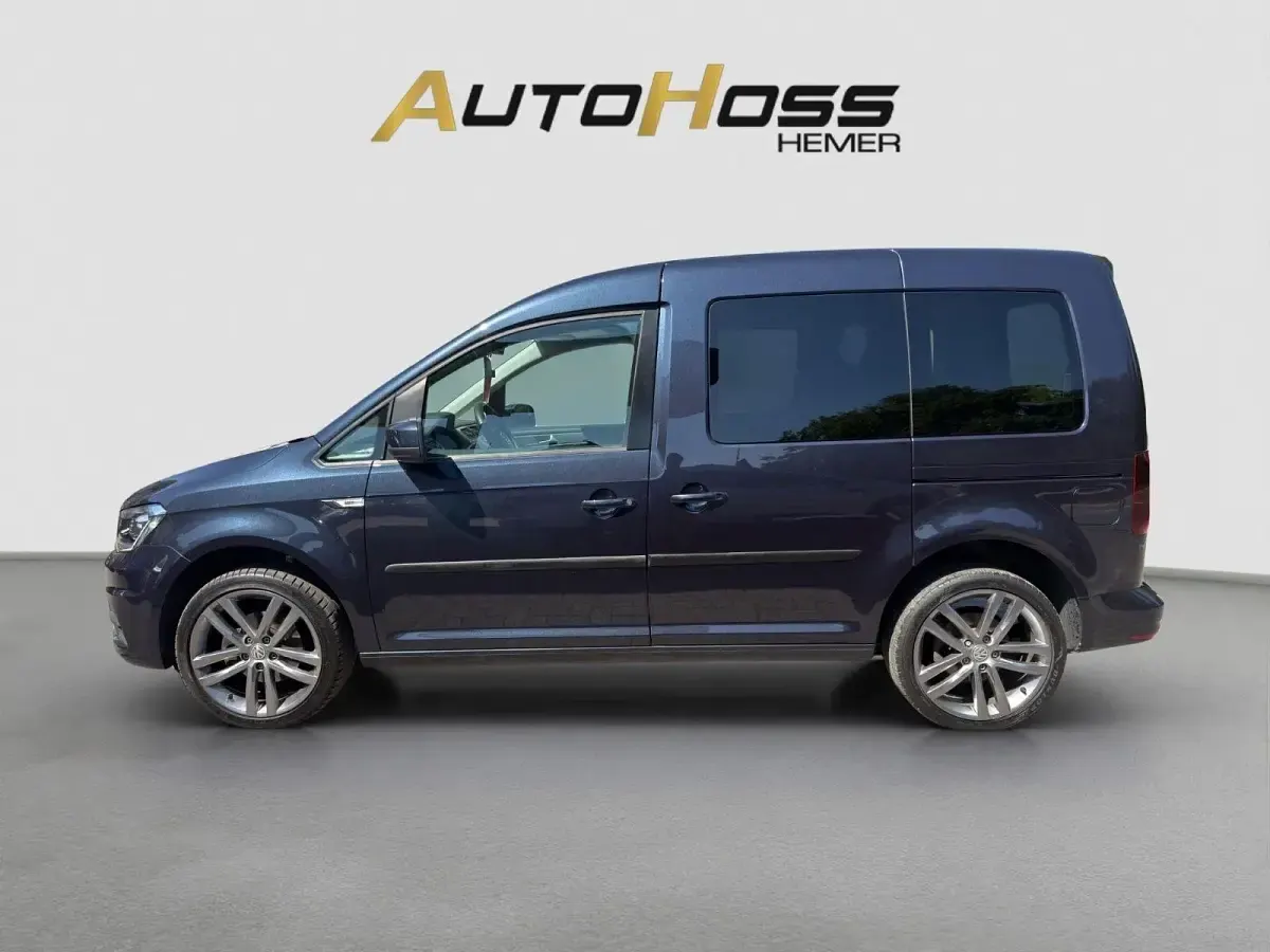 Gebraucht VW Caddy Trendline 84 PS (61 kW) 2016 Blau Van / Kleinbus
