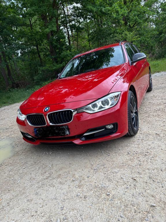 Rot Gebraucht 2014 BMW 325 Sport Line Kombi | 13.700 € (Fairer Preis) - Bild 1/4