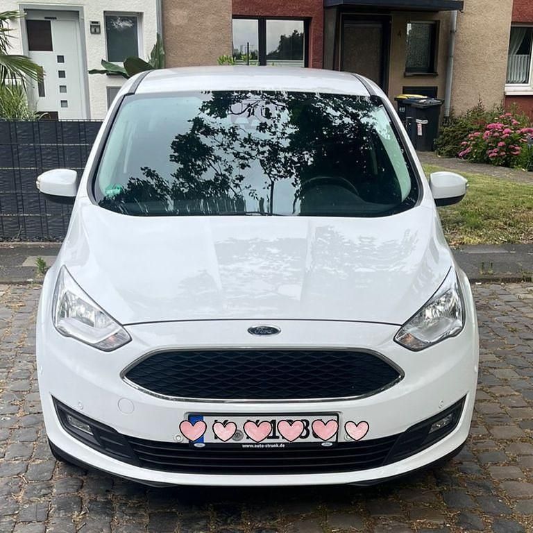 Weiß Gebraucht 2019 Ford C-MAX Trend Van / Kleinbus | 6.666 € (Superpreis) - Bild 1/4