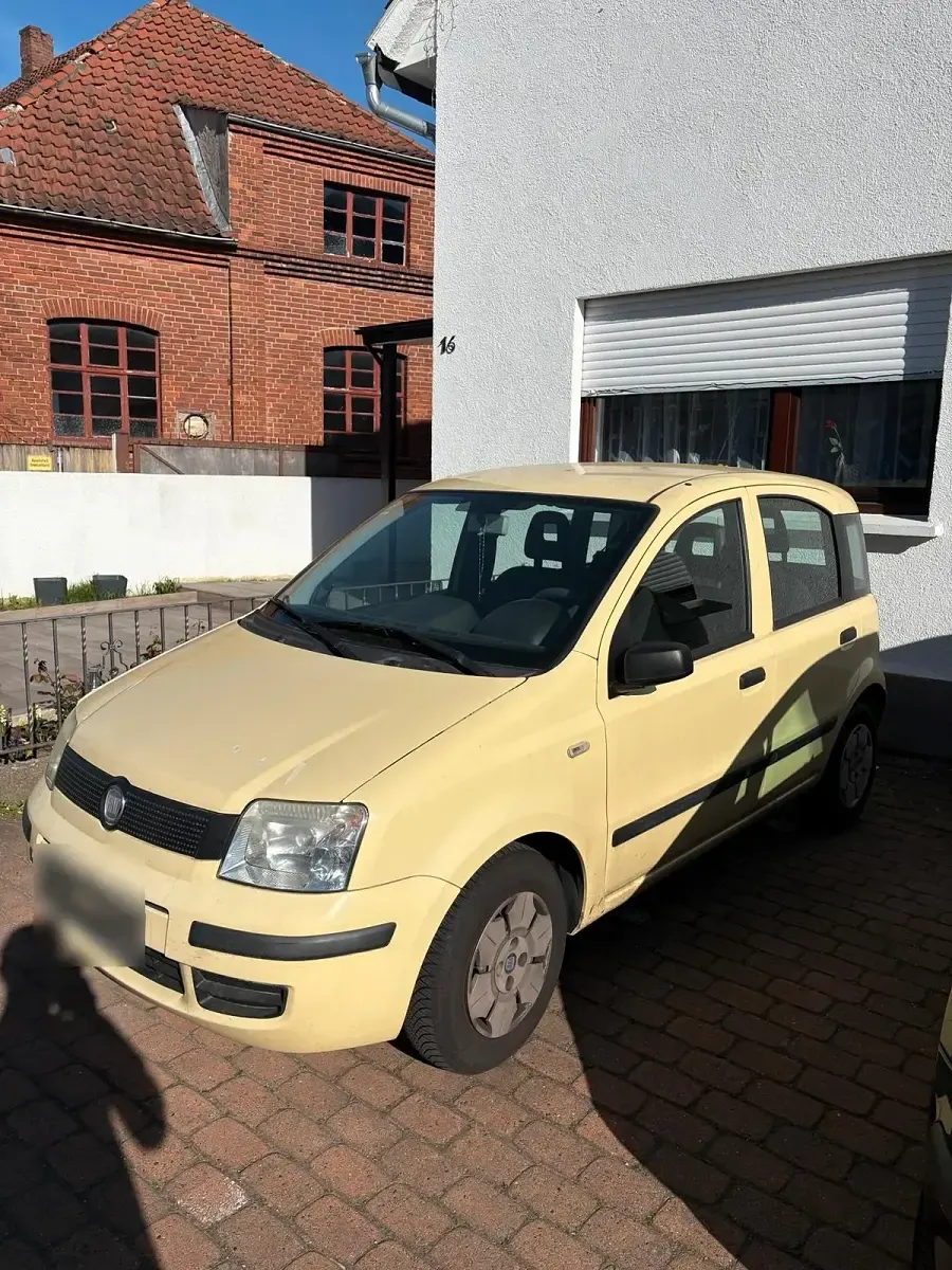 Gebraucht Fiat Panda 54 PS (39 kW) 2009 Gelb Kleinwagen