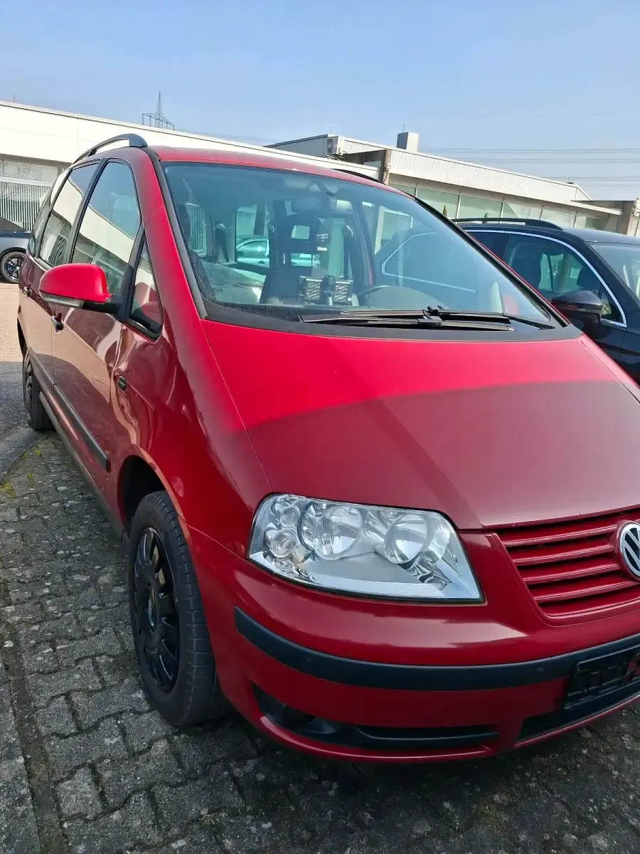 Gebraucht VW Sharan 150 PS (110 kW) 2006 Rot Van / Kleinbus