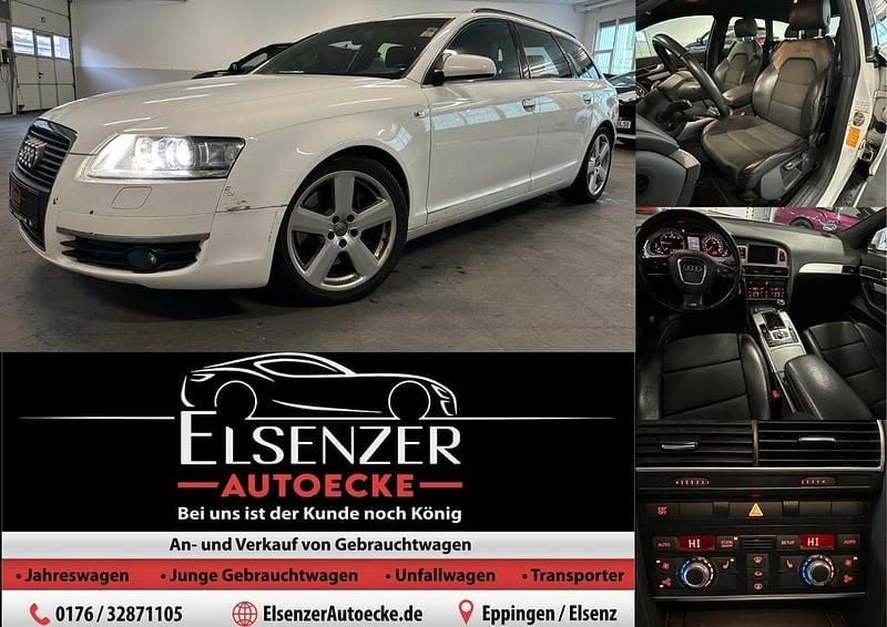 Weiß Gebraucht 2009 Audi A6 S-Line Kombi | 2.999 € (Superpreis) - Bild 1/4