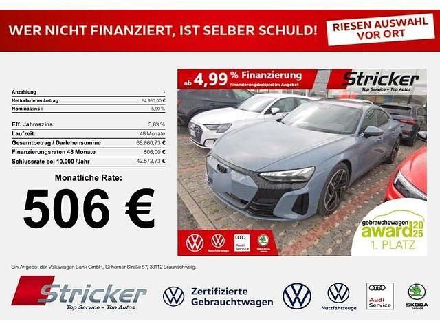 Gebraucht 2023 Audi e-tron GT quattro Ambiente Limousine | 54.950 € (Superpreis) - Bild 1/3