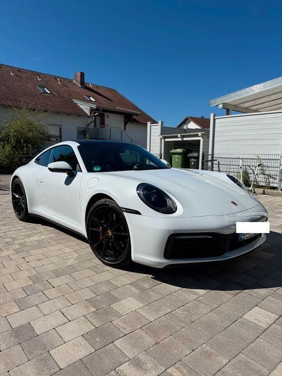 Schwarz Gebraucht 2021 Porsche 911 Carrera 4S Coupé | 119.950 € - Bild 1/4