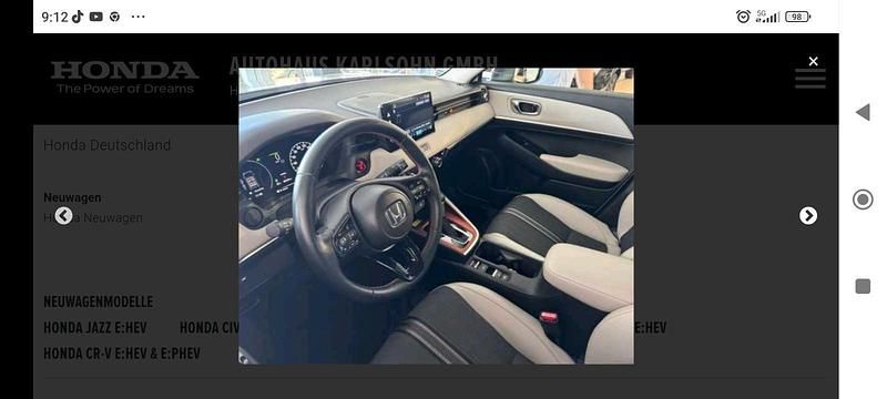 Gebraucht Honda HR-V 131 PS (96 kW) 2024 Weiß SUV