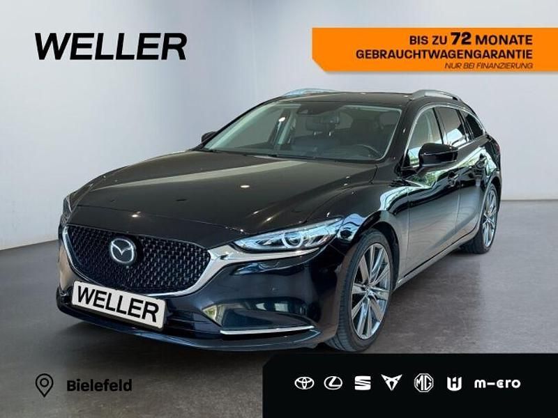 Schwarz Gebraucht 2018 Mazda 6 Sports-Line Kombi | 20.580 € (Etwas zu teuer) - Bild 1/4