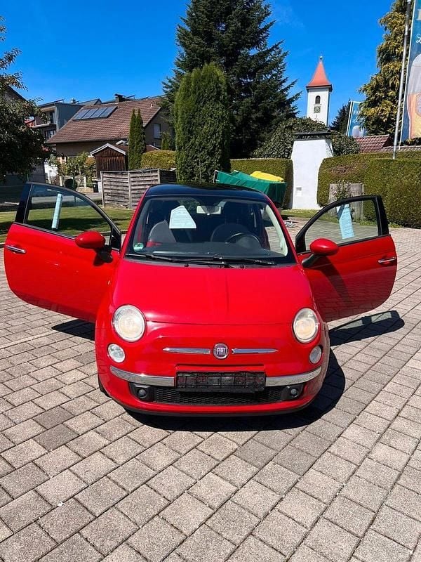 Rot Gebraucht 2012 Fiat 500 Kleinwagen | 3.900 € (Superpreis) - Bild 1/4