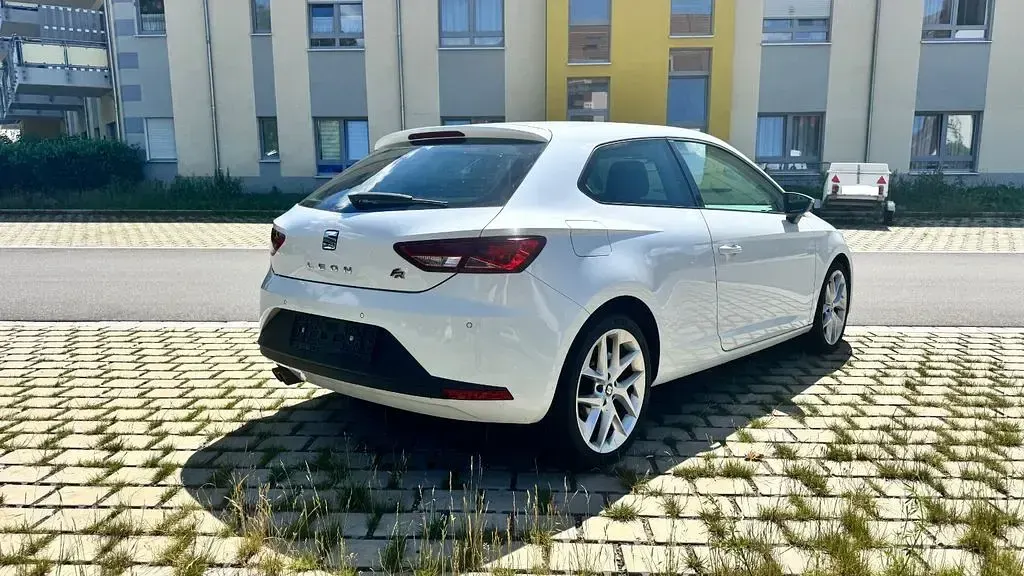 Gebraucht Seat Leon SC FR 125 PS (91 kW) 2017 Weiß Kleinwagen