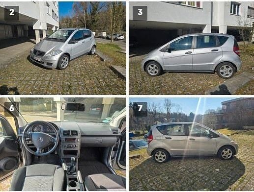 Gebraucht Mercedes A150 95 PS (69 kW) 2004 Silber Kleinwagen