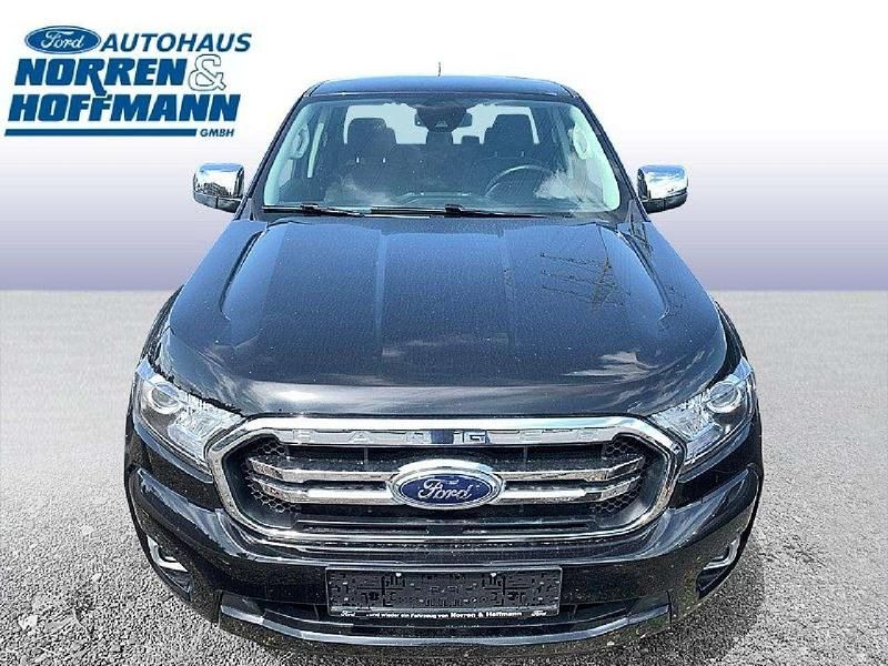 Gebraucht Ford Ranger XLT 170 PS (125 kW) 2021 Obsidianschwarz metallic Pickup