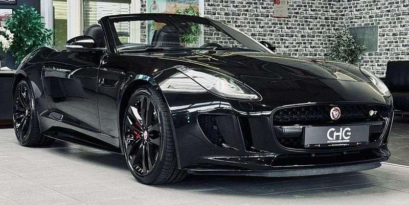 Gebraucht Jaguar F-Type R 551 PS (405 kW) 2016 Santorini black Cabrio