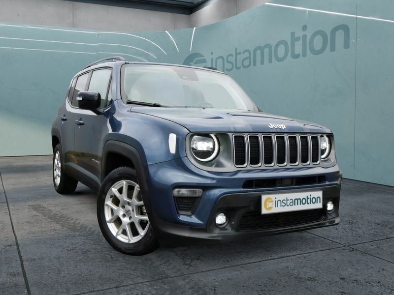 Blau Gebraucht 2023 Jeep Renegade Limited SUV | 23.490 € (Fairer Preis) - Bild 1/3