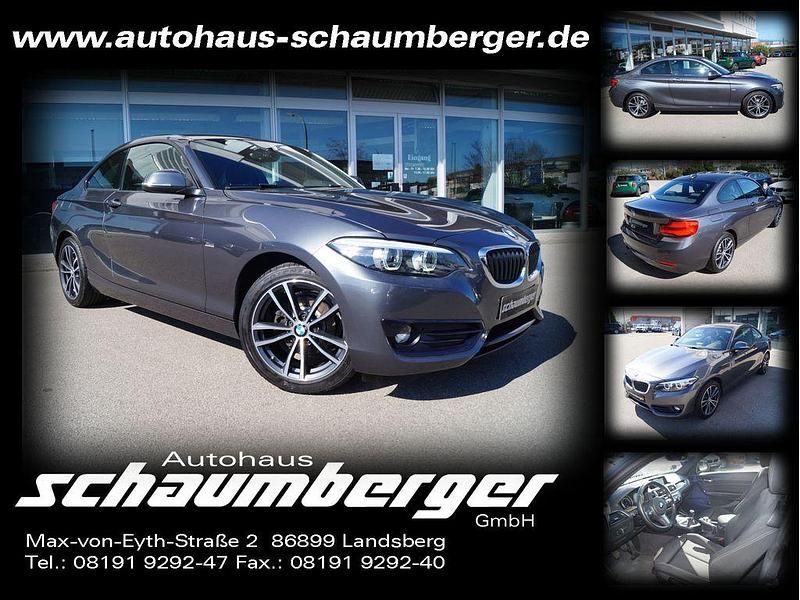Mineralgrau Gebraucht 2018 BMW 218 Sport Line Coupé | 18.900 € (Etwas zu teuer) - Bild 1/4