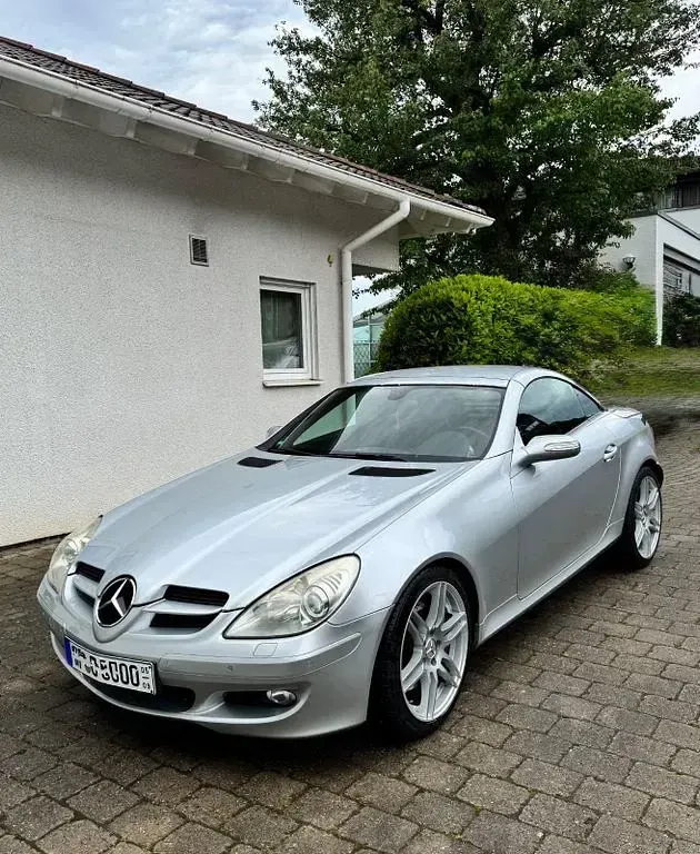 Gebraucht Mercedes SLK350 272 PS (200 kW) 2004 Silber Cabrio