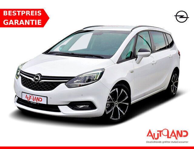 Weiß Gebraucht 2018 Opel Zafira Business Edition Van / Kleinbus | 13.990 € (Fairer Preis) - Bild 1/4