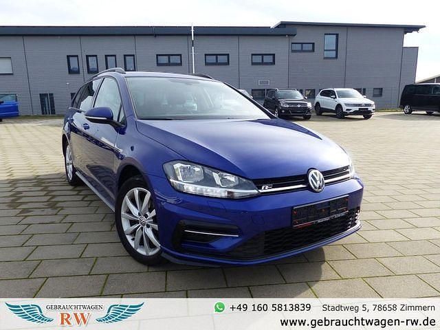 Blau Gebraucht 2017 VW Golf VII R-line Kombi | 14.450 € (Guter Preis) - Bild 1/4