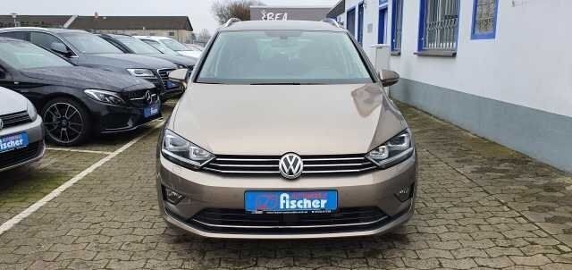 Gebraucht VW Golf Sportsvan Highline 150 PS (110 kW) 2014 Gold metallic Van / Kleinbus