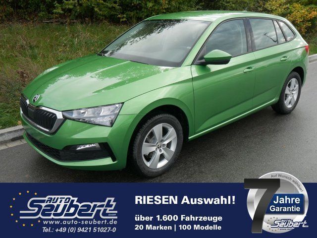 Grün metallic Gebraucht 2019 Skoda Scala Ambition Kleinwagen | 16.990 € (Guter Preis) - Bild 1/4