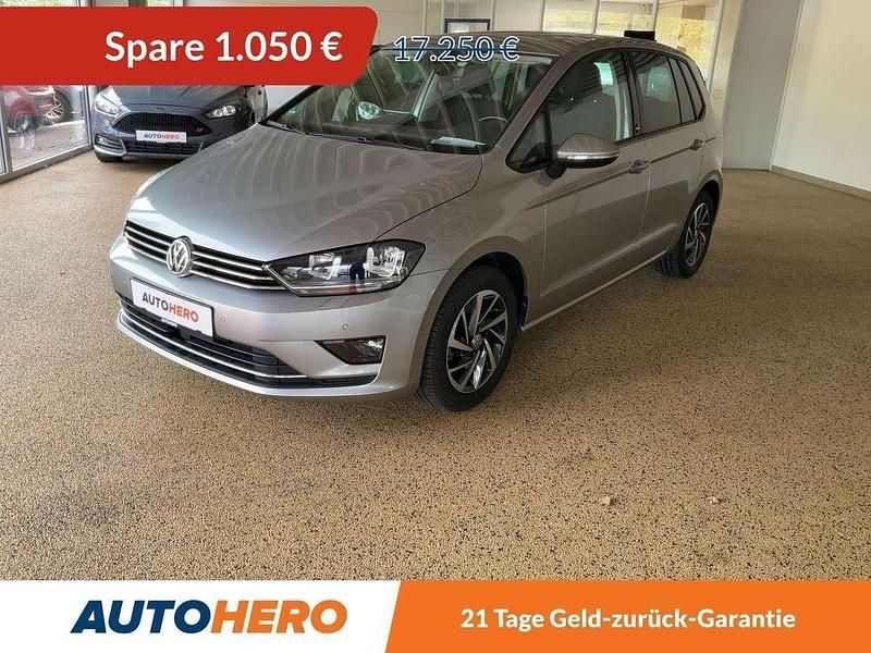 Tungsten silver Gebraucht 2017 VW Golf Sportsvan Sound Van / Kleinbus | 15.840 € (Fairer Preis) - Bild 1/3