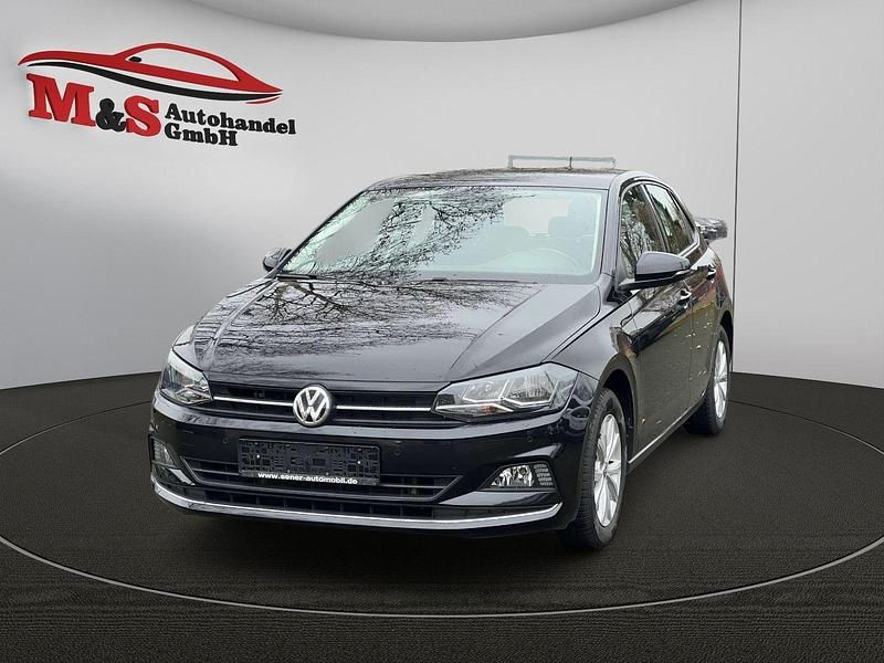 Schwarz Gebraucht 2019 VW Polo Highline Kleinwagen | 9.990 € (Superpreis) - Bild 1/4