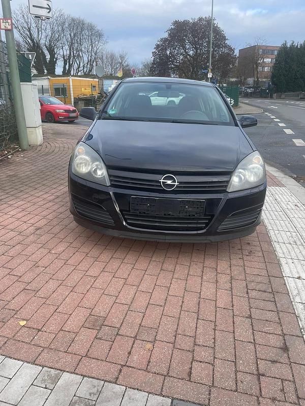 Gebraucht Opel Astra 2005 Schwarz Kleinwagen