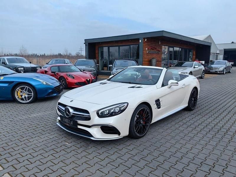 Weiß Gebraucht 2018 Mercedes SL63 AMG AMG Cabrio | 65.000 € - Bild 1/4