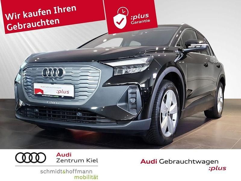 Mythosschwarz metallic Gebraucht 2022 Audi Q4 e-tron Comfort SUV | 27.980 € (Guter Preis) - Bild 1/4